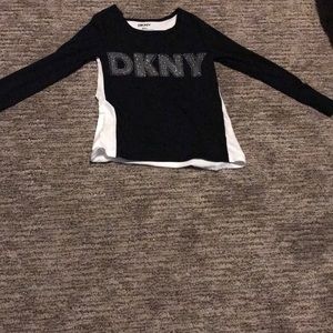 A black and white shirt